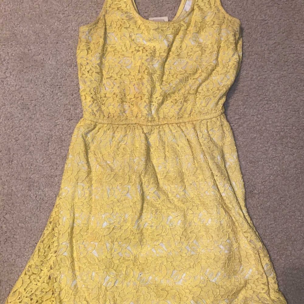 Yellow Dress ~ Old Navy